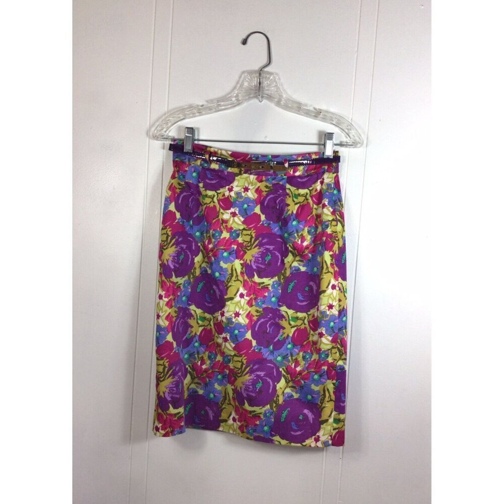 Twelve by Twelve Floral Skirt Womens XS